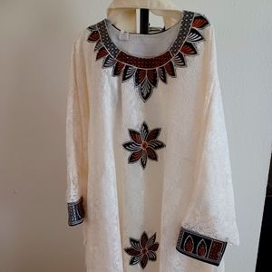 African Lace Dress